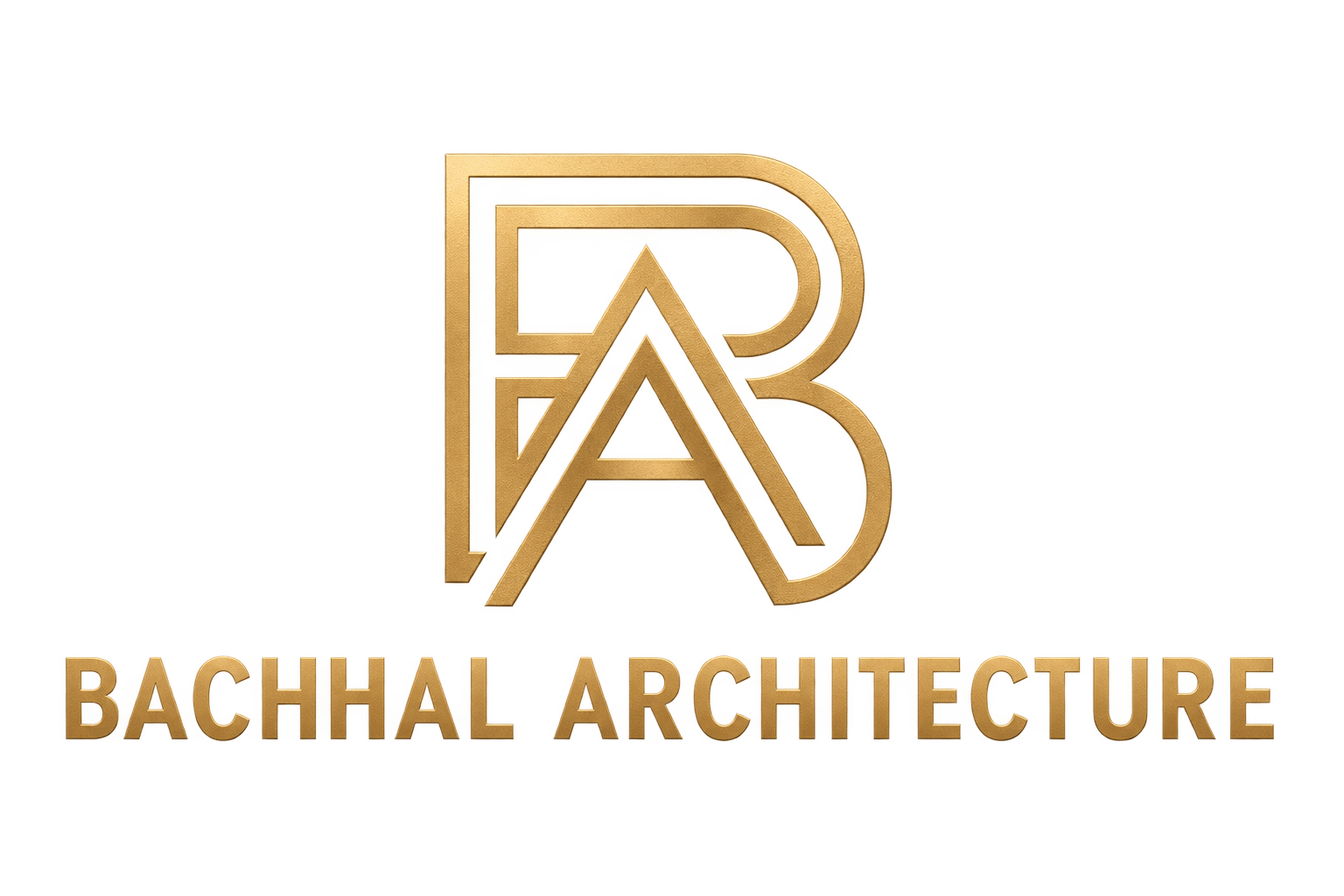 Bachhal Architecture Monogram & Wordmark